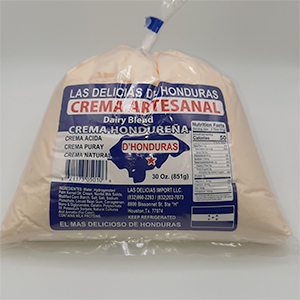 DELICIAS CREMA HONDUREñA-BAG