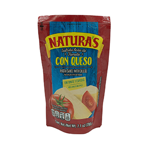 NATURAL SALSA  CON QUESO